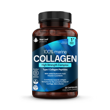 100% MARINE COLLAGEN HIGH STRENGTH COMPLEX 60 caps