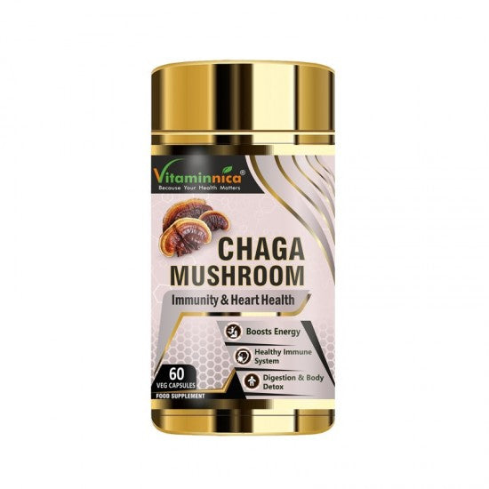CHAGA MUSHROOM 60 CAPS 500 MG