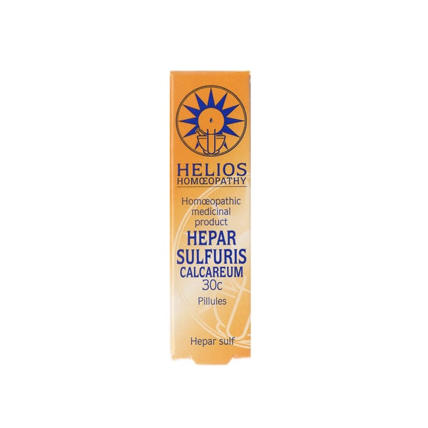 Hepar Sulfuris Helios 30c