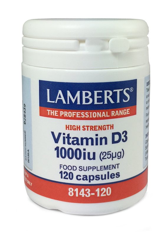 Vitamin D3 25ug Lamberts