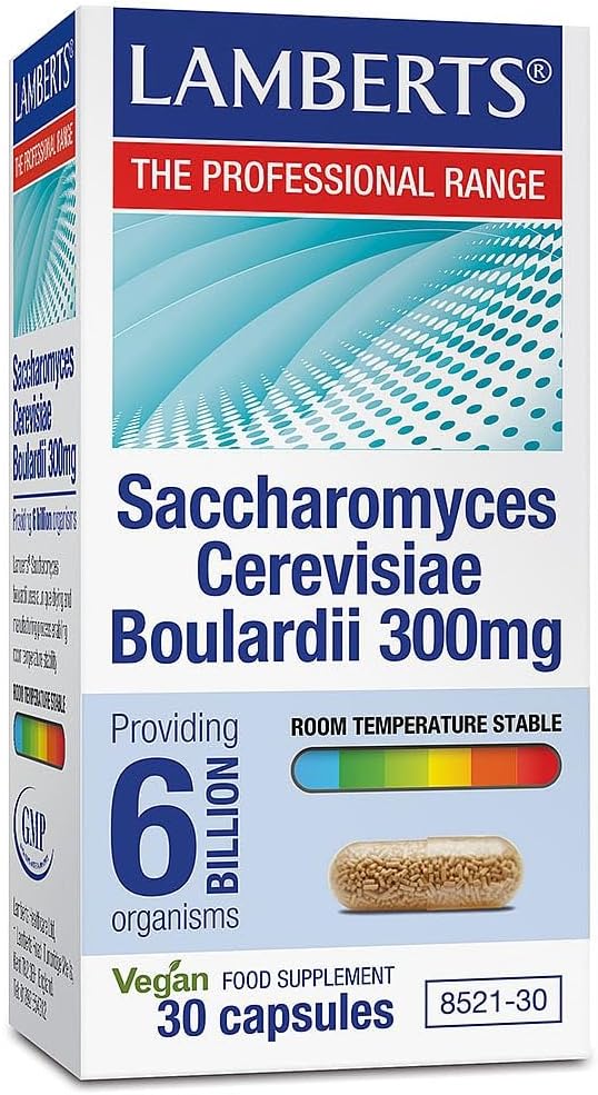 Saccharomyces Cerevisiae Boulardii 300mg Lamberts