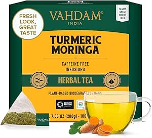 Turmeric Moringa Tea 15 Bags