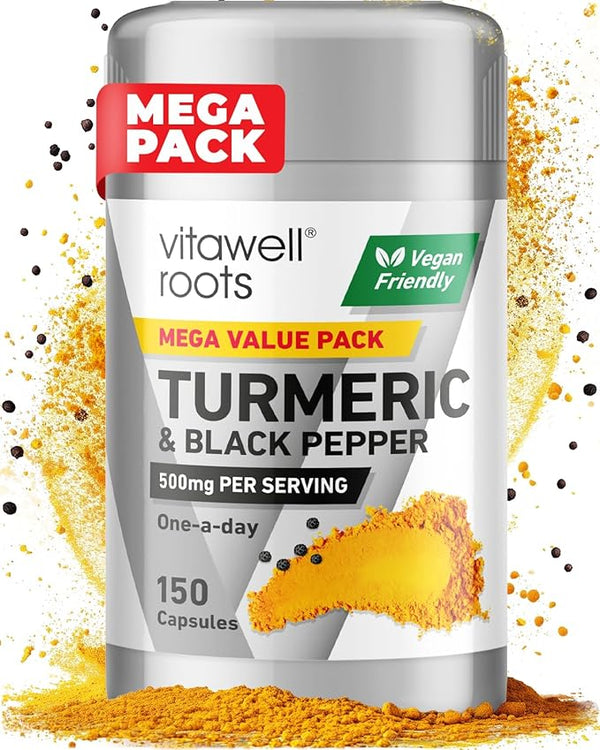 Turmeric & Black Pepper 150 tabs