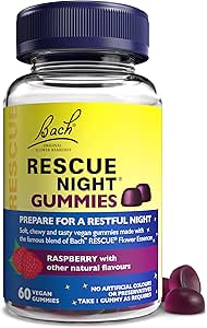 Bach Rescue Night Gummies Raspberry