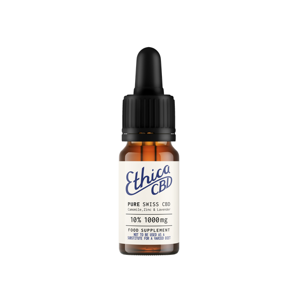 Night Pure Swiss CBD Camomile Zinc Lavender 10 ml