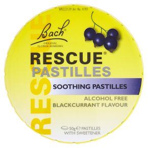 Bach Rescue Pastilles Blackcurrant