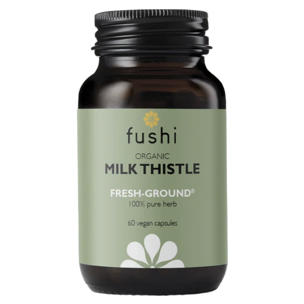 FUSHI ORGANIC MILK THISTLE 100% PURE HERB 60 CAPS