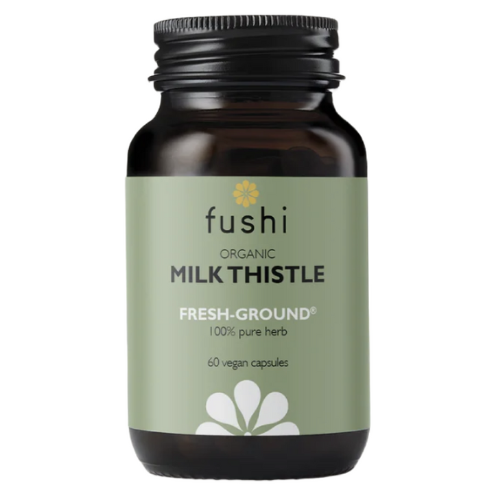 FUSHI ORGANIC MILK THISTLE 100% PURE HERB 60 CAPS