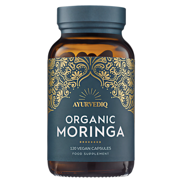 Organic Moringa 120 Caps