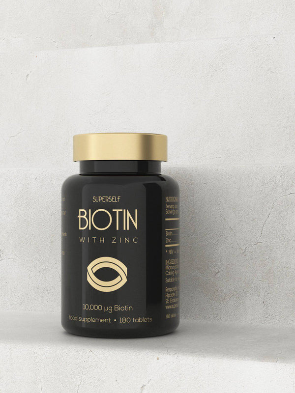 Biotin with zinc 180 caps